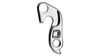 Schaltauge GH-089 inkl. Schrauben SILBER