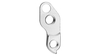 Schaltauge GH-102 inkl. Schrauben SILBER