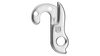 Schaltauge GH-110 inkl. Schrauben SILBER