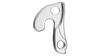 Schaltauge GH-123 inkl. Schrauben SILBER