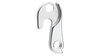 Schaltauge GH-132 inkl. Schrauben SILBER
