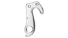 Schaltauge GH-136 inkl. Schrauben SILBER