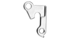 Schaltauge GH-144 inkl. Schrauben SILBER