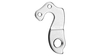 Schaltauge GH-153 inkl. Schrauben SILBER