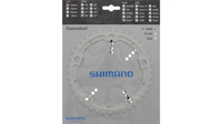 Shimano ALFINE FC-S500 Kettenblatt silber