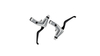 Shimano BL-T4010 Paar SILBER
