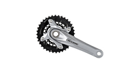 Shimano FC-M617-B Deore Kurbel SILBER