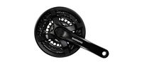 Shimano FC-TY501 Tourney Kurbel SCHWARZ