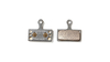 Shimano G04S Bremsbelag Metall SILBER