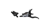 Shimano M3050 Acera Scheibenbremse SCHWARZ