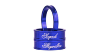Sixpack Skywalker CNC Spacer Set BLUE