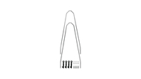 SKS Strebenset VELO 55 Junior SILBER