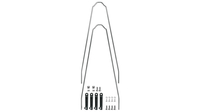 SKS Velo 55 Umlaufstreben SILBER