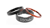 SQlab Spacer Set 1 1/8" SCHWARZ/ORANGE