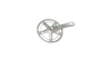 Sturmey Archer FCT64 Kurbel SILBER