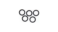 Truvativ Spacer 2mm 5 Stück SCHWARZ