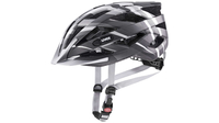 Uvex Air Wing CC City Helm Unisex BLACK-SILVER MAT 56-60CM