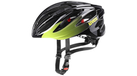 Uvex Boss Race Rennradhelm Unisex BLACK-LIME 52-56CM