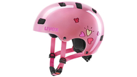 Uvex Kid 3 Skate Helm Kids/Teens PINK HEART 51-55CM