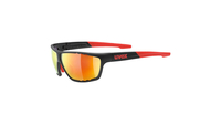 Uvex Sportstyle 706 Fahrradbrille ANTHRACITE MAT RED UNISIZE