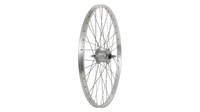 Vorderrad mit Nabendynamo 26 Zoll DH-C3000-3N SILBER