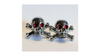 Weldtite Design-Kappen Skull SILVER