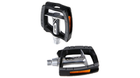 XLC Pedal City Comfort PD-C09 SILBER/SCHWARZ