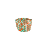 Aufbewahrungskorb,  orange / türkis Ø 20 cm,  Ethix
