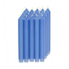 Baum- und Partykerzen S/20 blau,  glatt