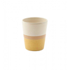 Becher creme / gelb