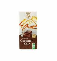Bio Schokolade Caramel Salz
