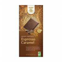 Bio Schokolade Espresso Caramel