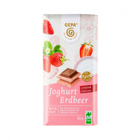 Bio Weiße Joghurt Erdbeer