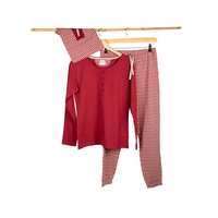 Damenpyjama Bio Baumwolle 