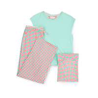 Damenschlafanzug,  Wellen,  Größe XL