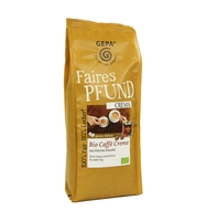 Faires Pfund Bio Caffè Crema 500g,  Bohne