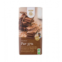 GEPA Bio Vollmilchschokolade Pur 37%