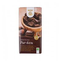 GEPA Bio Zartbitterschokolade Pur 60%