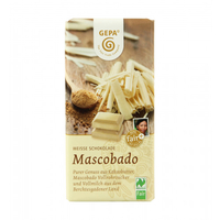 GEPA Weiße Bio Schokolade Mascobado