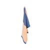 Handtuch Bio Baumwolle,  blau / rosa