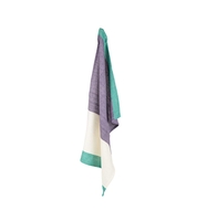 Handtuch violett / grün