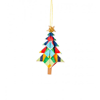 Hänger Tannenbaum bunt 3-teilig