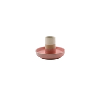 Kerzenständer creme / rosa