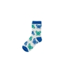 Kindersocken Krabbe,  blau,  Gr. 19-22
