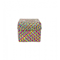 Korb mit Deckel eckig,  Größe L