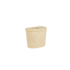 Korb mit Deckel oval S
