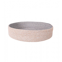 Korbschale grau / orange / blau L