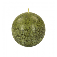Kugelkerze olive