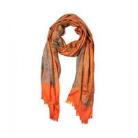 Modalschal Paisley orange