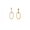 Ohrstecker Pure oval